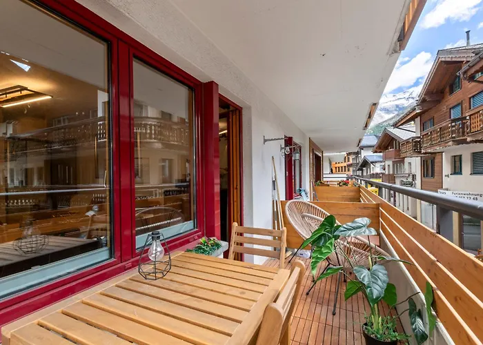 Centre De - 2 - Balcon & Patio * Saas Fee